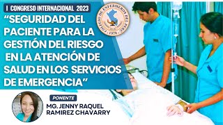 Seguridad del paciente para la gestión del riesgo en la atención en los servicios de emergencia [upl. by Lashoh153]