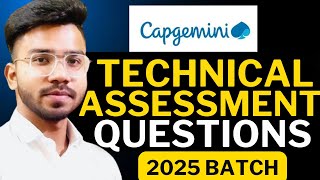 Capgemini Technical MCQ Questions amp Answers 2024  Capgemini Technical Assessment [upl. by Leonore]