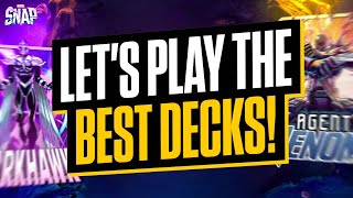 Playing The Best Agent Venom Deck in Marvel Snap  Breakdown amp Gameplay [upl. by Enened]