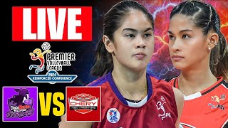 CHOCO MUCHO VS CHERY TIGGO 🔴LIVE NOW  AUGUST 13 2024  PVL REINFORCED CONFERENCE 2024 pvllive [upl. by Ahtebat]