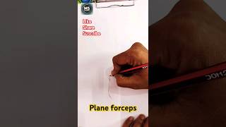 Plane Forceps Skech diagram shorts shortsfeed viral [upl. by Orferd]