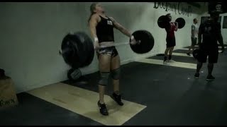 CrossFit  Lindsey Valenzuela snatches 200 pounds [upl. by Callahan]