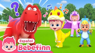 Bebé Dino🦖  Baile para niños  Canciones Infantiles  Bebefinn en español [upl. by Vivl]