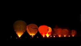 Balloon Sail 2012 Nordmarksportfeld Kiel Night Glow [upl. by Neoma]