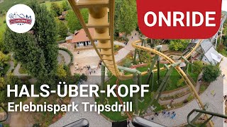 HalsüberKopf  Onride POV  Erlebnispark Tripsdrill  Vekoma Suspended Thrill Coaster [upl. by Snahc429]