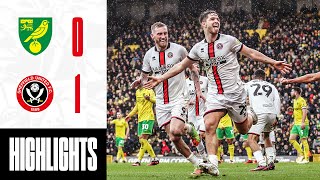 McAtee secures big away win 🔥  Norwich City 01 Sheffield United  EFL Championship highlights [upl. by Averill102]