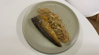 둥준식탁 원팬 고등어 파스타🍝 Mackerel pasta [upl. by Adirem]