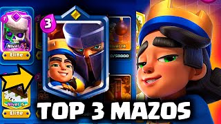 ☠️ TOP 3 MEJORES MAZOS con PRINCIPITO CLASH ROYALE [upl. by Marozas]