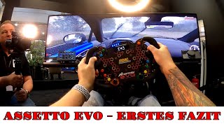 Expo 24 Assetto Corsa EVO  Erste Testrunden mit drei unterschiedlichen Fahrzeugklassen [upl. by Yoo]