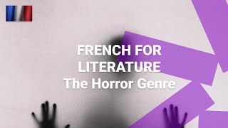 French for Literature  French Words for Horror Stories [upl. by Samuelson]