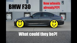 New Wheels for the F30  BMW 335i [upl. by Inaboy]