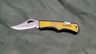 Lansky folding knife review [upl. by Nodarb]