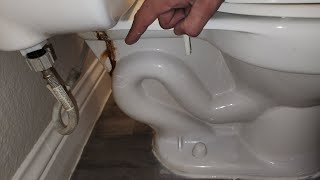 Toilet Making Noise Replace RUSTED Bolts [upl. by Ahtamas574]