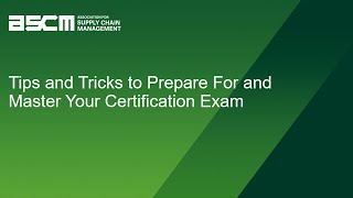 Tips and Tricks to Prepare For and Master Your Certification Exam [upl. by Elleynod]