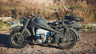 Мото обзор  Zündapp KS 750 moto review [upl. by Ssitnerp]