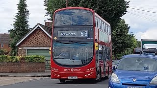 FRV  London Bus Route 613 Glenthorne High School ➡ Tolworth [upl. by Amy]