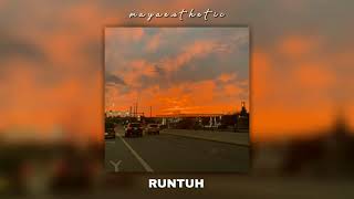 Runtuh  Feby Putri ft Fiersa Besari  slowed  reverb [upl. by Buchbinder735]