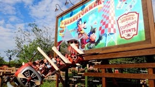 Barnstormer OffRide Walt Disney Worlds Magic Kingdom [upl. by Portwine]