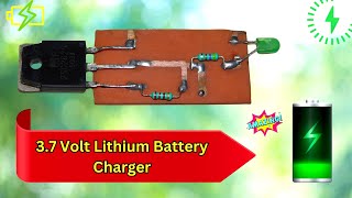 Amazing 37 Volt Lithium Battery Charger electronicsprojects [upl. by Whitney404]