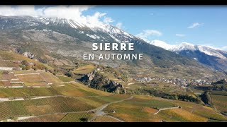 La région de Sierre en automne 🍂 [upl. by Cirde]