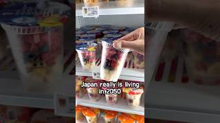 Smoothiemaking robot at 7 Eleven in Japan pt2 🫐🍓 japan tokyo mukbang [upl. by Eelyahs861]