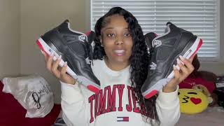 Jordan 4 Bred Reimagined Review [upl. by Rafat]