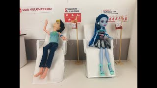 The Blood Drive A Monster HighEver After High Stop Motion [upl. by Rabelais]