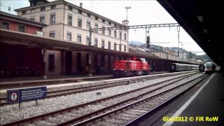 Chiasso  Stazione SBB FFS  Trains arrivals amp departures [upl. by Edgerton]