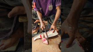 Amazing Hilsa Fish Cutting Skills In Bangladesh Fish Market By Expert Cutter shorts [upl. by Ervine]