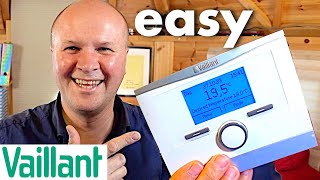 How to turn VAILLANT heating ON or OFF with Remote Control [upl. by Edrahs]