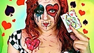 GRUESOME VALENTINES MAKEUP TUTORIAL [upl. by Truman]