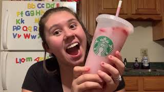 DIY STARBUCKS PINK DRINK [upl. by Welbie]