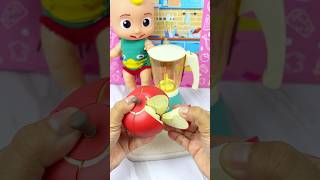 Satisfying With Unboxing Miniature Blender Apple Smoothies Set Toys ASMR Videos [upl. by Oriana]