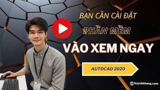 Hướng Dẫn Cài Đặt AutoCAD 2020 Nhanh Chóng Và Dễ Dàng [upl. by Ardnasxela]