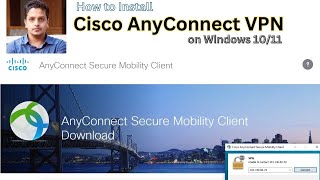 cisco anyconnect vpn client  How to Install Cisco AnyConnect VPN on Windows 10  Hamza Tech Tunes [upl. by Suvart]