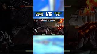 GGST Floor 3 ▶️ Slayer vs Axl  Guilty Gear Strive Low Level Gameplay [upl. by Ahsiatal634]