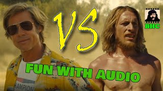 Cliff vs Clem  Once Upon A Time In Hollywood  Fun With Audio [upl. by Salita389]