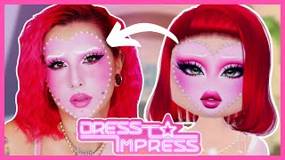 je reproduis 3 makeup de DRESS TO IMPRESS ♡ halloween update [upl. by Otir]