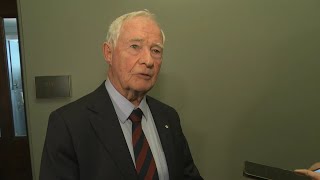 Special rapporteur David Johnston and MPs comment after committee meeting on foreign interference [upl. by Naul]