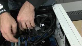 Corsair Hydro Series H70 CORE Install HowTo Video [upl. by Sathrum211]