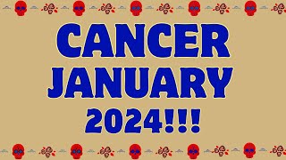 Cancer January 2024 Celebrate Because ITS YOUR YEAR🏆 Cancer 2024 Tarot [upl. by Ycniuqal]