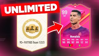 How to Make FREE Unlimited 92 Futties Player Picks in FC 24 [upl. by Peddada863]