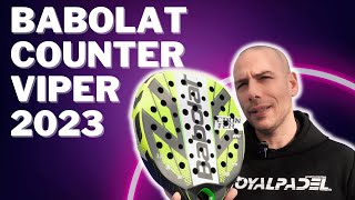 Racchette PADEL BABOLAT COUNTER VIPER 2023 [upl. by Henryetta685]