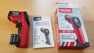 Extol Infrared thermometer non contact  8831302 [upl. by Zuleika685]