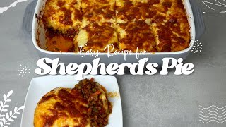 Easy Recipe for Shepherds Pie [upl. by Aleyam]