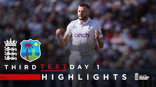 Atkinson Takes 4Fer  Highlights  England v West Indies Day 1  Rothesay Test 2024 [upl. by Nethsa]