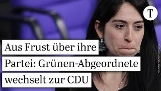 Grüne Melis Sekmen wechselt zur CDU aus Frust  Ampel Bundesregierung [upl. by Anegal]