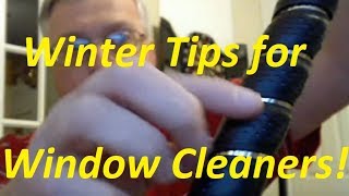 Perry Window Cleaning amp Gutters Springfield Ohio quotWinter Tips for Window Washersquot Dayton [upl. by Maccarthy]