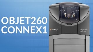 The Stratasys Objet260 Connex1 PolyJet 3D Printer [upl. by Drofnil]