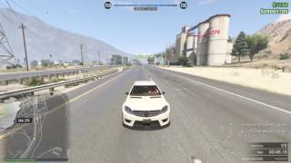 GTA 5 Top Speed Drag Race Drift Tampa vs Schafter V12 [upl. by Niggem]